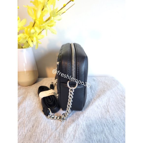 Rebecca Minkoff Quilted Studded Crossbody Bag - Picture 3 of 6